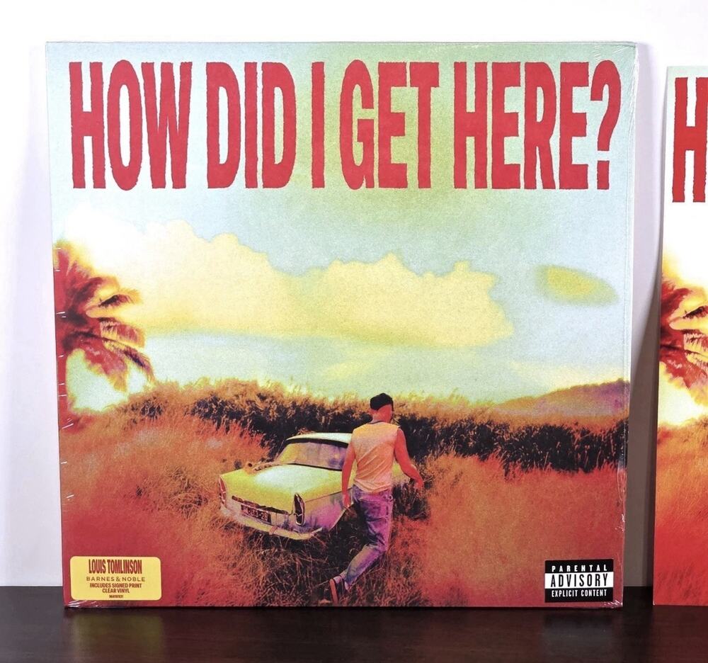 Louis Tomlinson How Did I Get Here? *Signed* Standard Vinyl Barnes and Noble